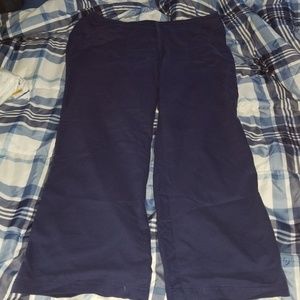 Grey's anatomy LARGE PETITE Navy blue scrub pant